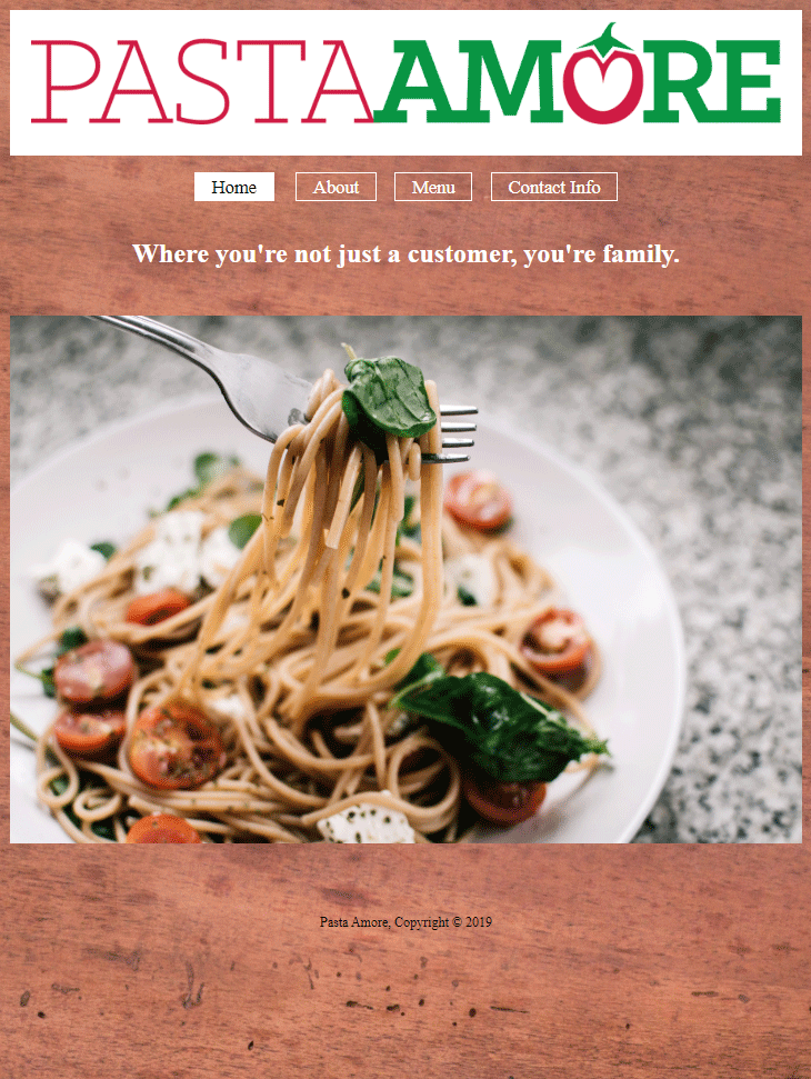 pastawebsite